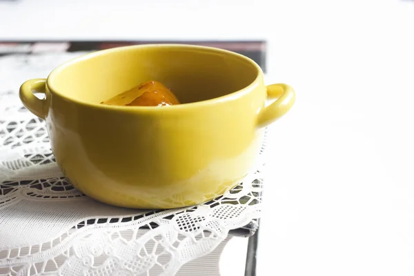 Cup of stuffed sticky rice balls — Stock Photo, Image