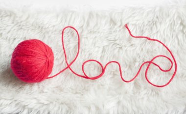 Rulo şeklinde aşk iplik