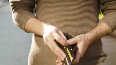 Ekonomik kriz. Boş cüzdan.