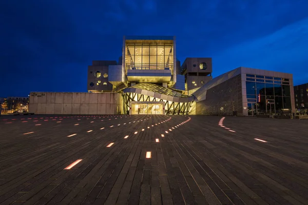 Danimarka 'nın Aalborg şehrindeki yeni Müzik Evi.