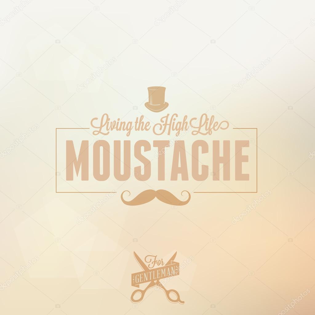 Gentlemen's Moustache