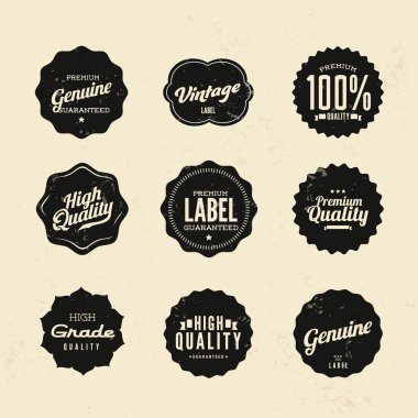 Premium Kalite etiketleri, Amblemler