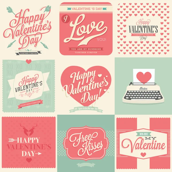 Feliz día de San Valentín — Vector de stock