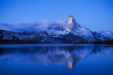 Matterhorn gece boyunca 