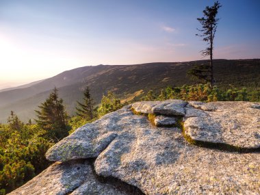 Szrenica Sudety dağlarında
