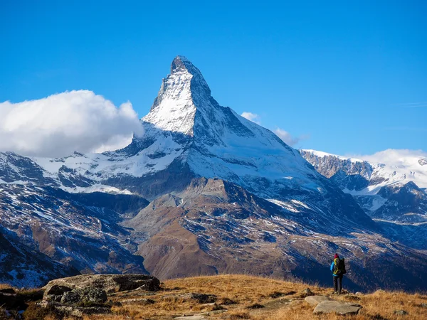 Matterhorn erken sabah — Stok fotoğraf
