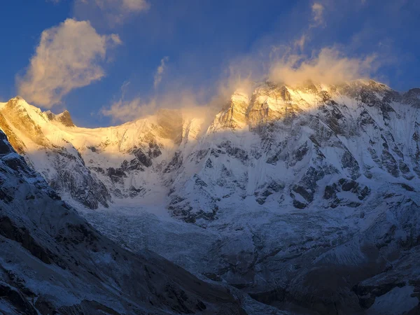 Annapurna Sur en Nepal — Foto de Stock