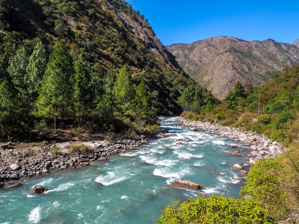 River from Everest trek — Stock Photo, Image