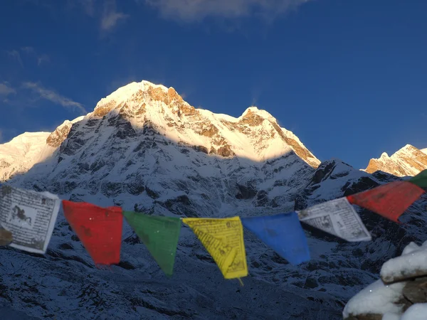 Annapurna Sul no Nepal — Fotografia de Stock