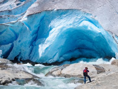Nigardsbreen glacier clipart