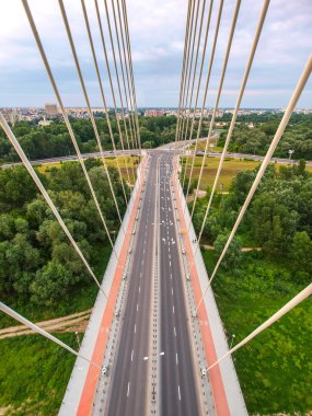 bileşimin köprü üzerinden wisla Varşova