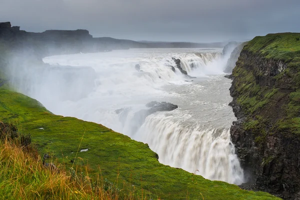 Gullfoss 瀑布 — 图库照片