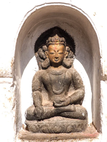 Posąg Buddy - nepal — Zdjęcie stockowe