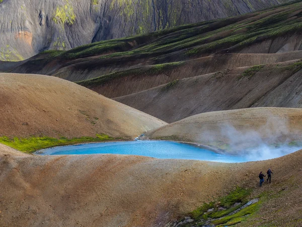 Landmannalaugar fjallabak přírodní rezervace — Stock fotografie