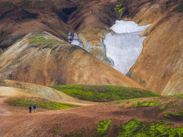 Landmannalaugar fjallabak 自然保护区 — 图库照片