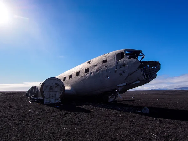 Wrack von uns Militärflugzeug — Stockfoto