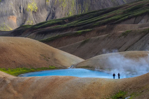 Landmannalaugar fjallabak doğa rezerv — Stok fotoğraf