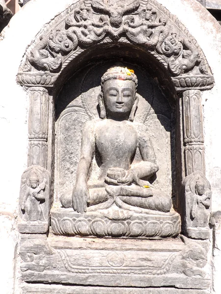 Statua del Buddha Nepal — Foto Stock