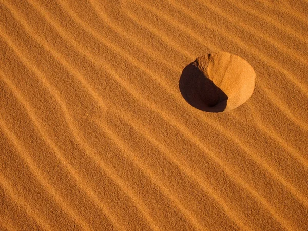 Sand dunes in Sahara Desert — Stock Photo, Image