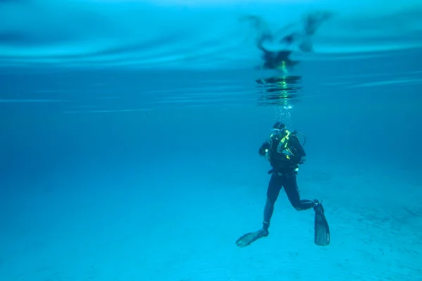 Diving in Alps