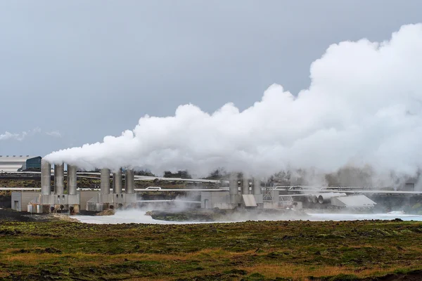 Geothermal field of Gunnuhver — Stock Photo, Image