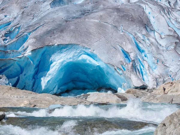 Glaciar Nigardsbreen — Foto de Stock