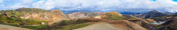 Rezerwat przyrody fjallabak landmannalaugar — Zdjęcie stockowe