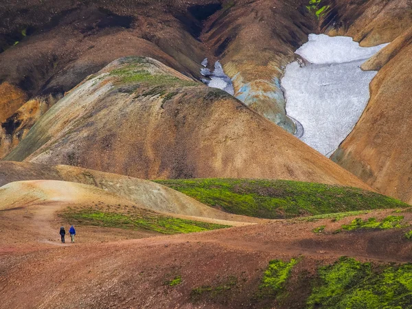 Landmannalaugar fjallabak naturreservat — Stockfoto