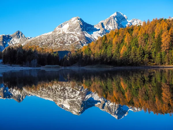 Lago Lej da Staz — Foto Stock