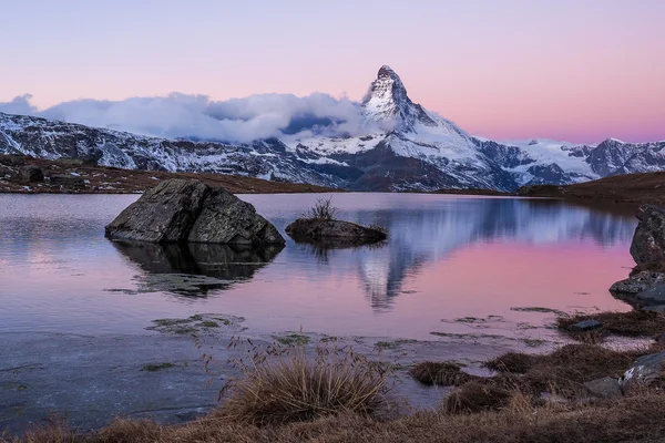 Kora reggeli Matterhorn — Stock Fotó