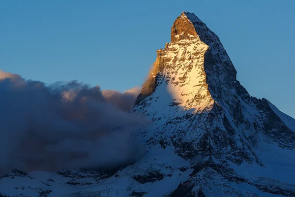 Matterhorn erken sabah — Stok fotoğraf