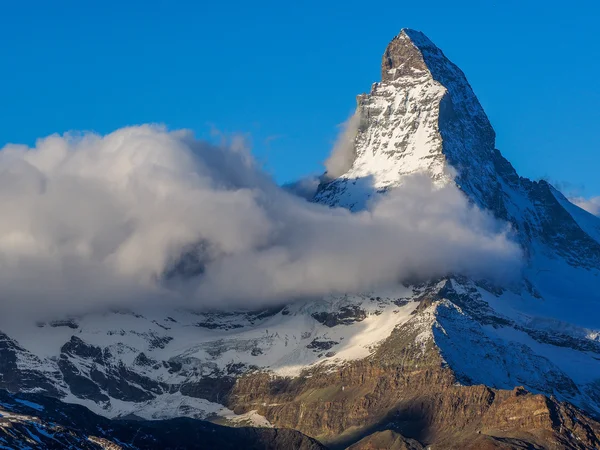 Matterhorn w wczesnym rankiem — Zdjęcie stockowe