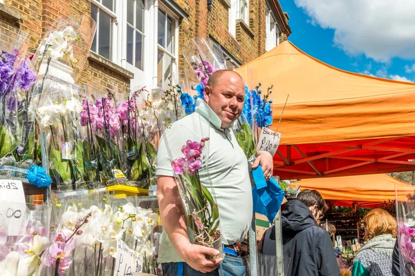 Columbia Road Flower Market — Stock Photo, Image