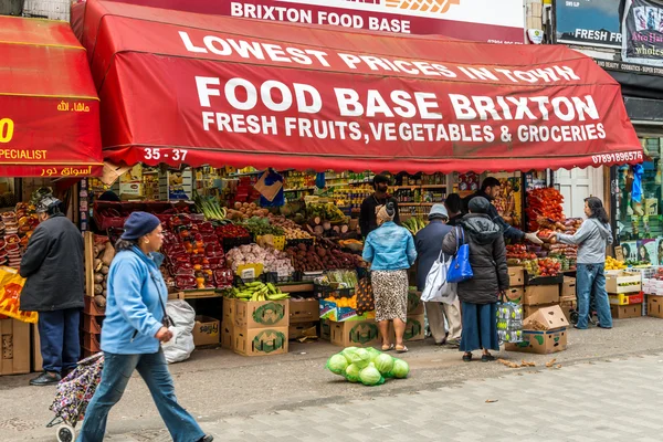 Brixton Village y Brixton Market — Foto de Stock