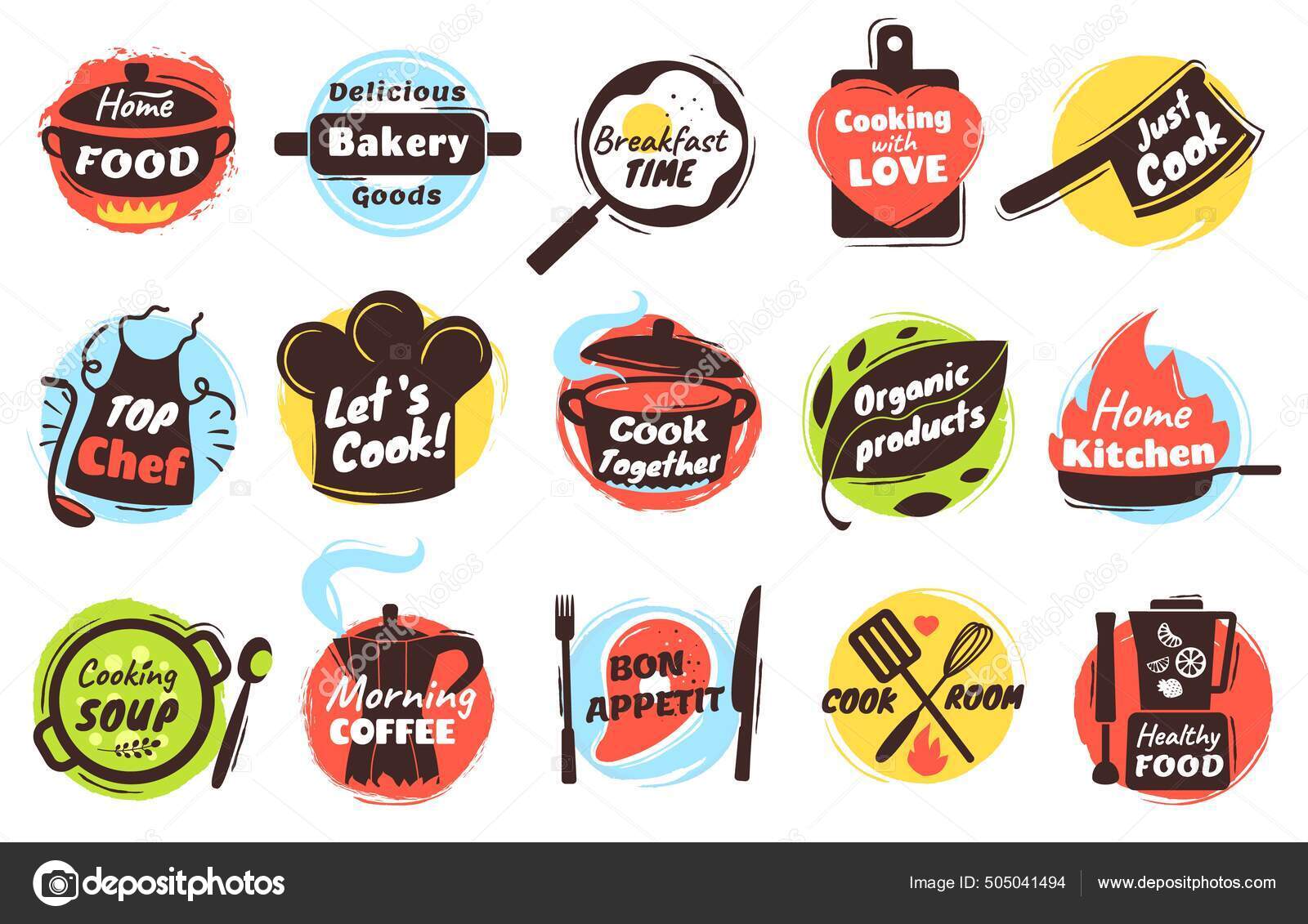 Popcorn tool icon simple seller cooking Royalty Free Vector