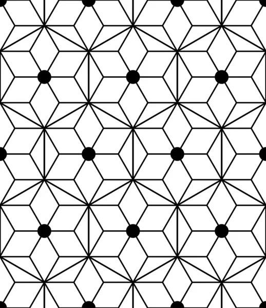 Безшовний геометричний візерунок з трикутниками та діамантами. Вектор і — стоковий вектор