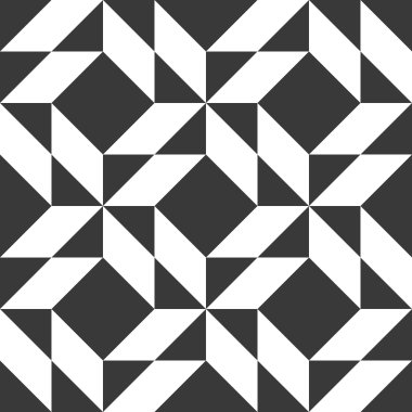 Kusursuz soyut geometrik desen