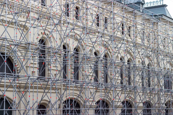 Edificio histórico en construcción Imagen de stock