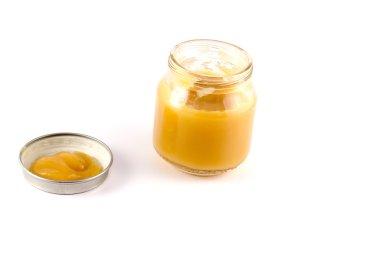 Bebek meyve püresi pota