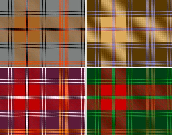 Carreaux de tartan — Image vectorielle