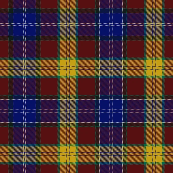 Tartan rutigt mönster — Stock vektor