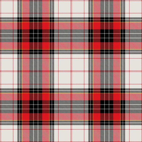 Plaid tartan strutturato — Vettoriale Stock