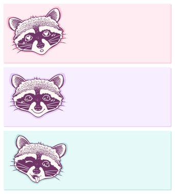 komik rakunlar ile pastel sopa