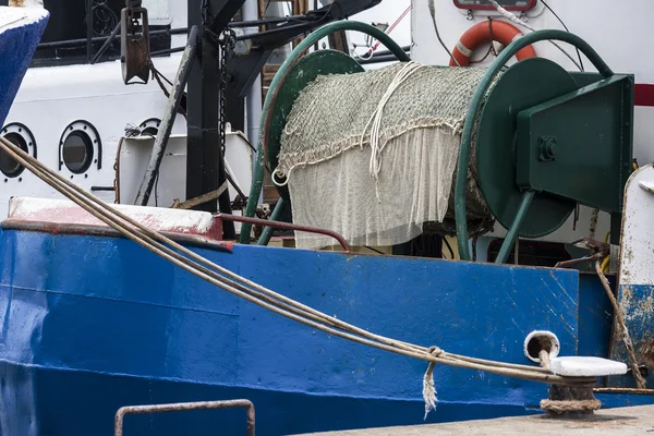 Detalhe de um barco de pesca. — Fotografia de Stock