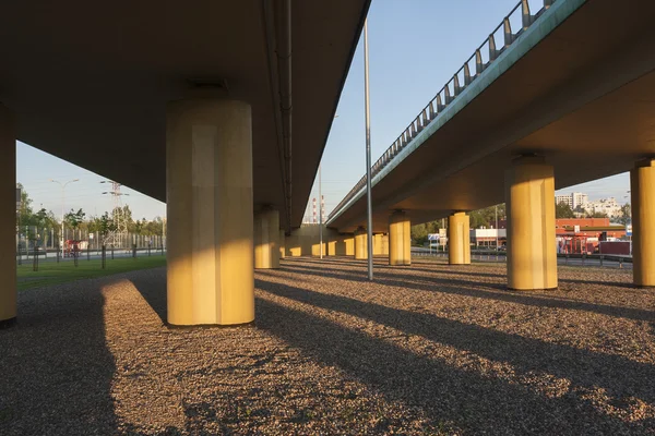 Overpass in the city — Stock Photo, Image