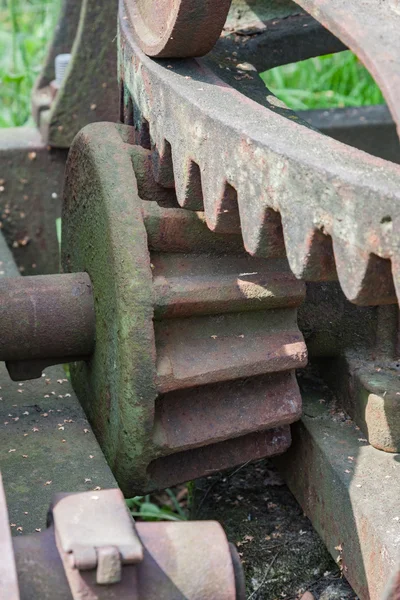 Oude landbouw machine - detail — Stockfoto