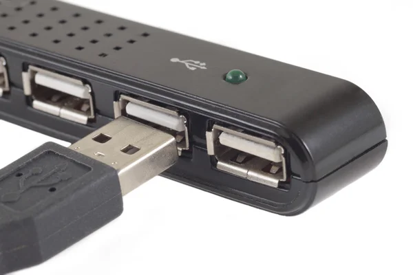 USB soket daha büyük — Stok fotoğraf