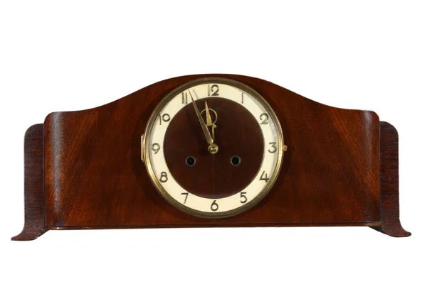 Old wooden clock — Stock Photo, Image