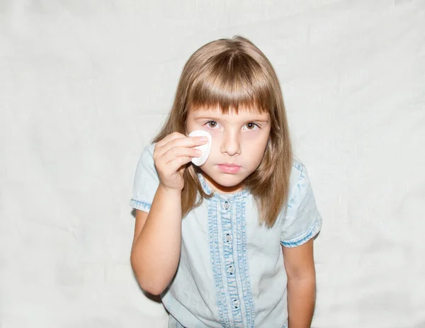 Cara de menina — Fotografia de Stock