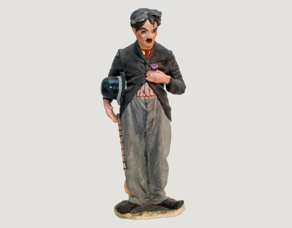 Estatueta de Charlie Chaplin — Fotografia de Stock